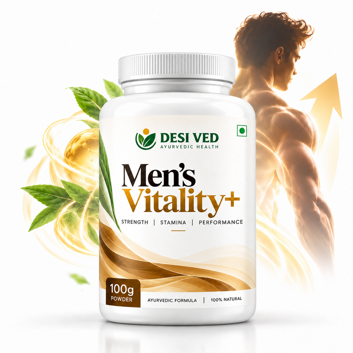Desived Men's Vitality+ | Men's Wellness & Daily Vitality | 100g Powder
